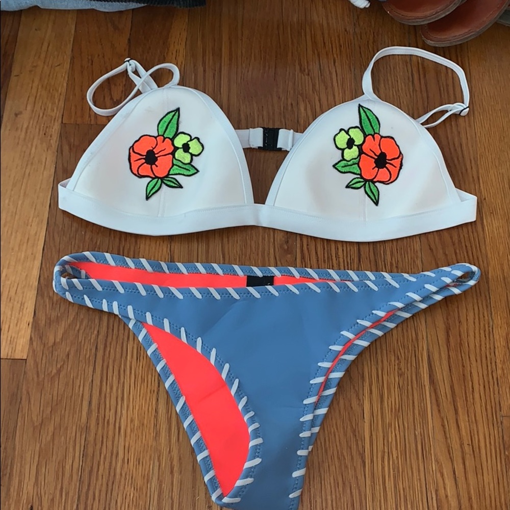 Triangle bathing suit